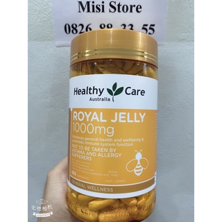 Sữa Ong Chúa Healthy Care Royal Jelly 365 Viên Mẫu mới