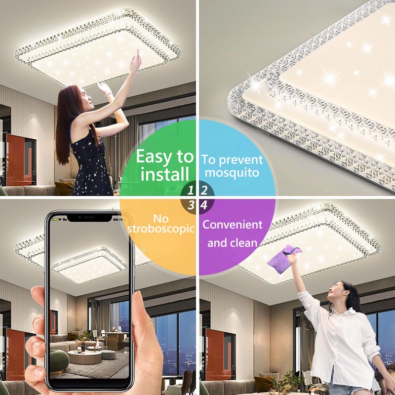 Đèn trần pha lê/Đèn LED/Đèn phòng khách/Đèn phòng ngủ/Đèn phòng/Đèn bếp/Đèn bàn/Đèn lối đi/Đèn phòng ăn