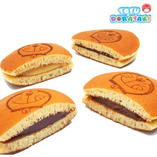 Bánh rán Doraemon/Dorayaki (SET 4 BÁNH 1 VỊ: SOCOLA/KHOAI MÔN/ĐẬU ĐỎ/ĐẬU XANH)