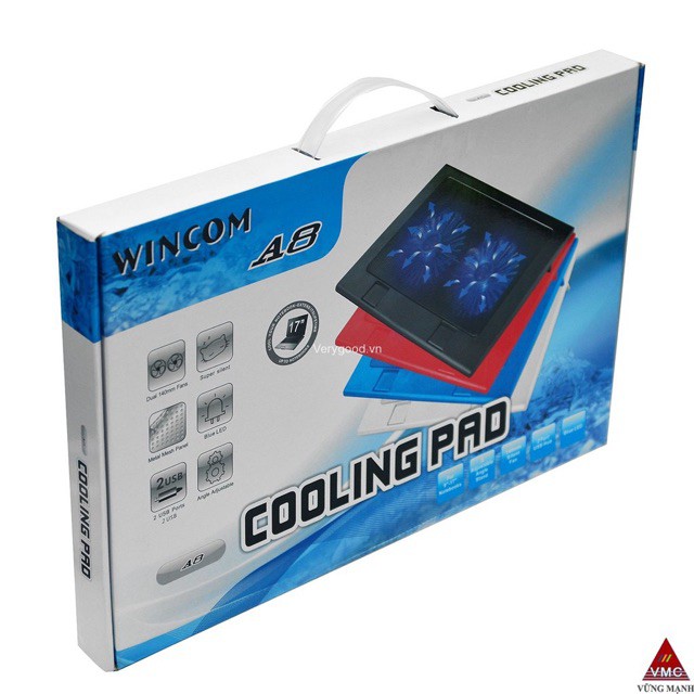 Đế Tản Nhiệt Laptop BJB A8 2Fan