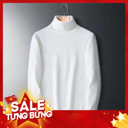 -HÀNG NHẬP KHẨU Áo Len Nam Cao Cổ,Cổ Lọ,Chất Len mịn Cao,5 Màu chất dày đẹp form dáng chuẩn dễ mặc, dễ phối đồ Liên hệ m