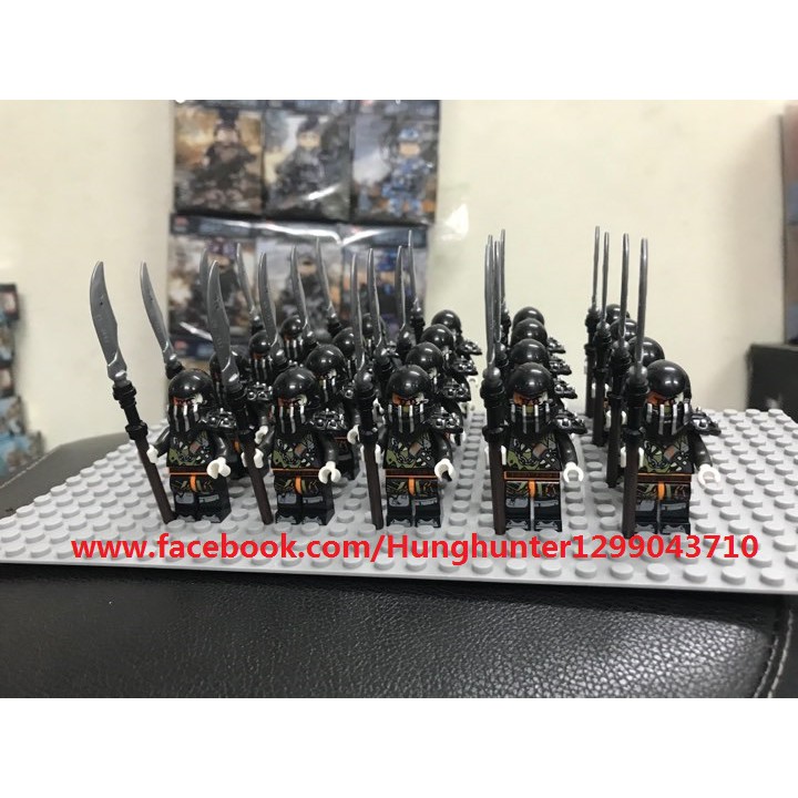 Lego Minifigures Nhân vật Ninjago bán lẻ LeLeA017-024