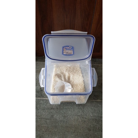 [QUÀ TẶNG MÓC DÁN TƯỜNG CHO ĐƠN HÀNG TRÊN 1000]  Thùng đựng gạo chính hãng Lock&Lock | BigBuy360 - bigbuy360.vn