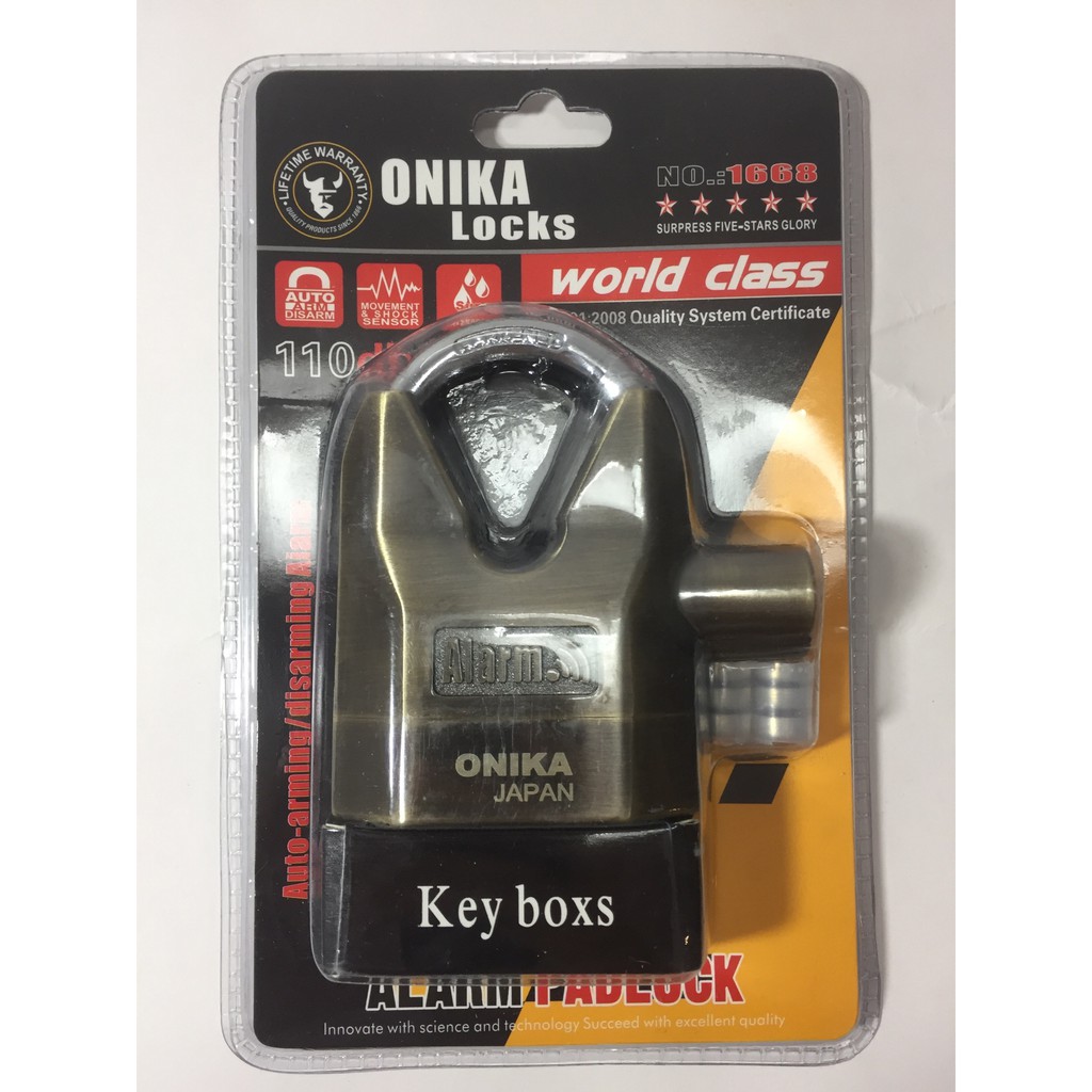 Khoá Báo Động Chống Cắt Onika (Chính Hãng)