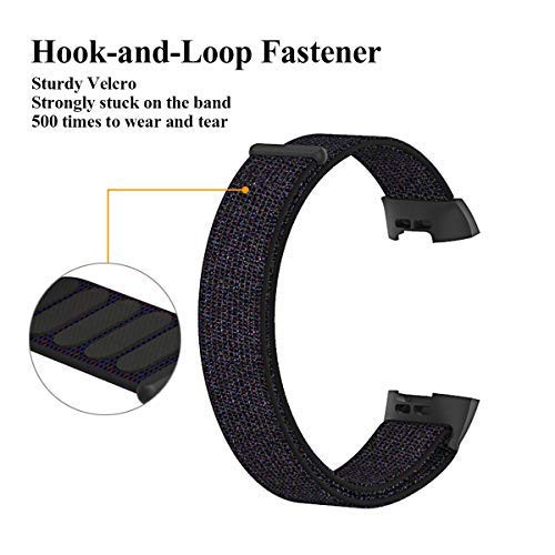 Dây Đeo Nylon Cho Đồng Hồ Thông Minh Fitbit Charge 4 / 3 / 3
