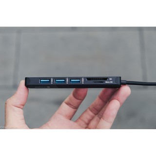 Cổng chuyển đổi Hub Mazer USB-C Multimedia Pro 6-in-1