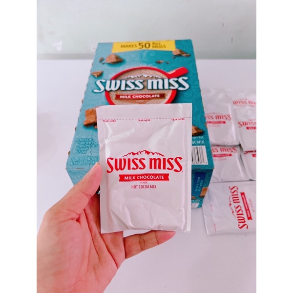 Bột Chocolate Swiss Miss thùng 50 gói 320k/ thùng