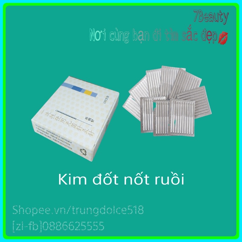 Kim Đốt Nốt Ruồi Phun Xăm,Spa