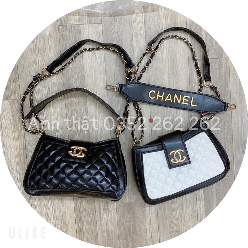 Túi Đeo Chéo Cặp Nách Dập Logo Vàng Sang Chảnh | BigBuy360 - bigbuy360.vn