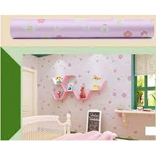 5m giấy dán tường hoa mai 2 có keo sẵn binbin dt37