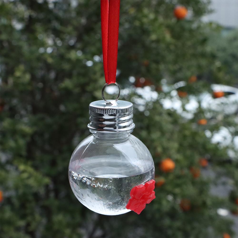 Dụng Cụ Cho Chim Ăn Mini Hình Tròn Treo Sân Vườn