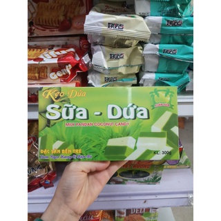 Kẹo dừa vị SỮA - DỨA  thơm ngon béo ngậy