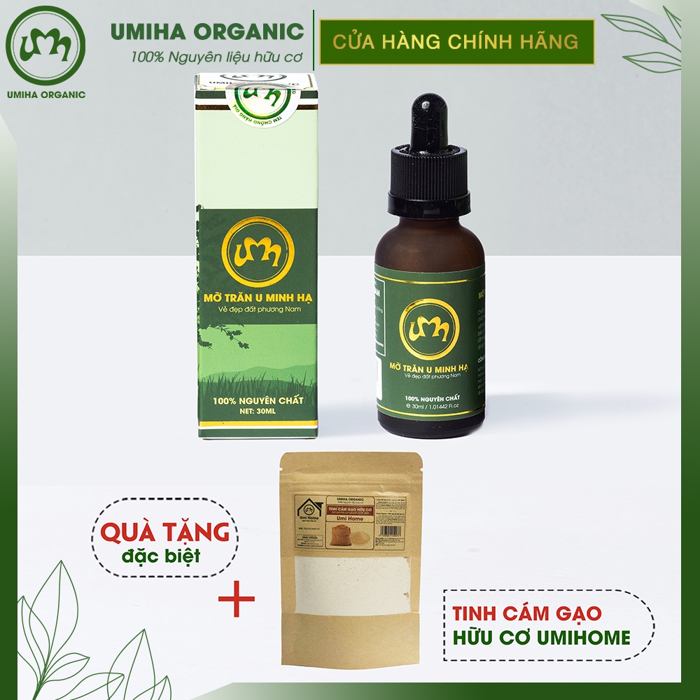 Triệt lông vĩnh viễn UMIHA ORGANIC với Mỡ Trăn U Minh Hạ Bikini, Vùng kín, Chân, Tay, Nách, Ngực, Bụng, Body hiệu quả