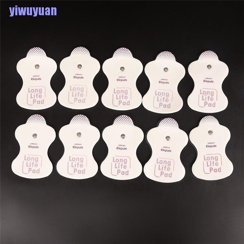 OMRON (Hàng Mới Về) 10 Miếng Dán Tĩnh Điện massage Thay Thế