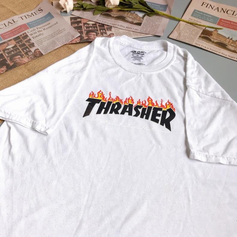 [2HAND] Áo 2hand ủi logo Nike, Thrasher. ❕