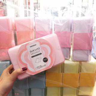 Bông tẩy trang MINISO Nhật Bản 1000 miếng