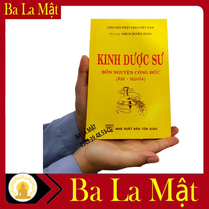 Sách - Kinh Dược Sư Trọn Bộ Bìa Vàng