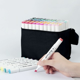 Bộ bút Marker Touch Mark 80 màu (Vỏ Trắng)