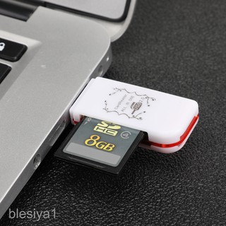 Đầu Đọc Thẻ Nhớ Usb 2.0 4 Trong 1 Cho SD / SDHC / SDXC / Micro SD