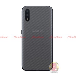 Miếng dán lưng cacbon Samsung Galaxy A01