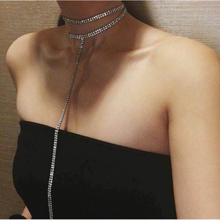 Set 2 dây choker đá - D363