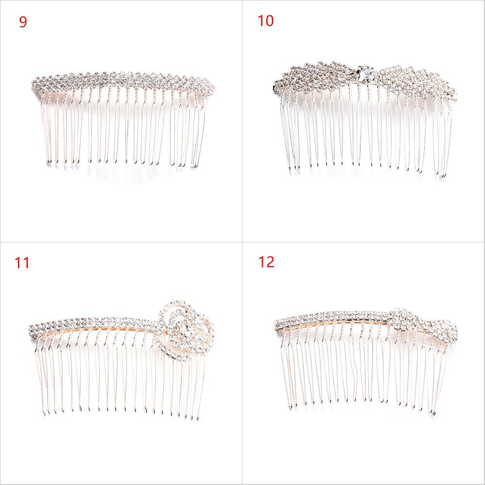 Kẹp Tóc Cô Dâu Sang Trọng Ket1|Kẹp Tóc Hình Vương Miện Có Đính Đá