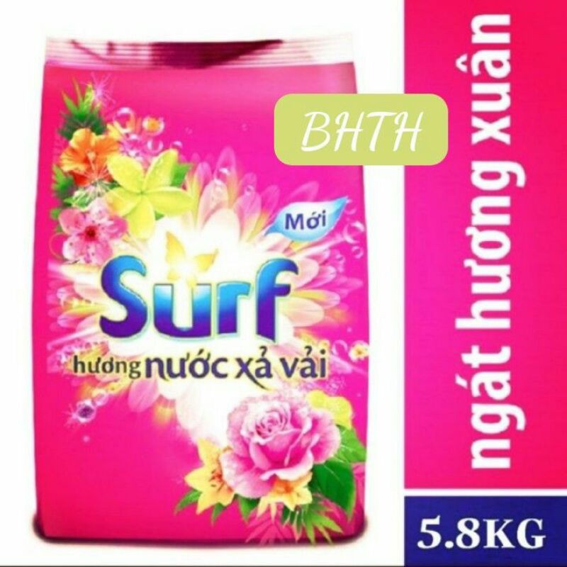 Bột giặt Surf hương Nước xả vải 5.8kg