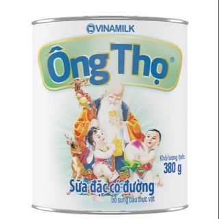 Sữa đặc Ông Thọ trắng nhãn xanh lon 380g