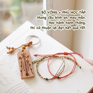 Combo vòng Trầm Hương và Phù Học Tập