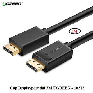 Cáp Displayport To Displayport Dài 3M Chính Hãng Ugreen 10212
