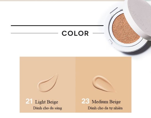 Phấn Nước Missha Magic Cushion Cover Lasting