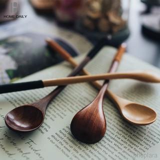 1 muỗng cà phê cán gỗ tiện lợi