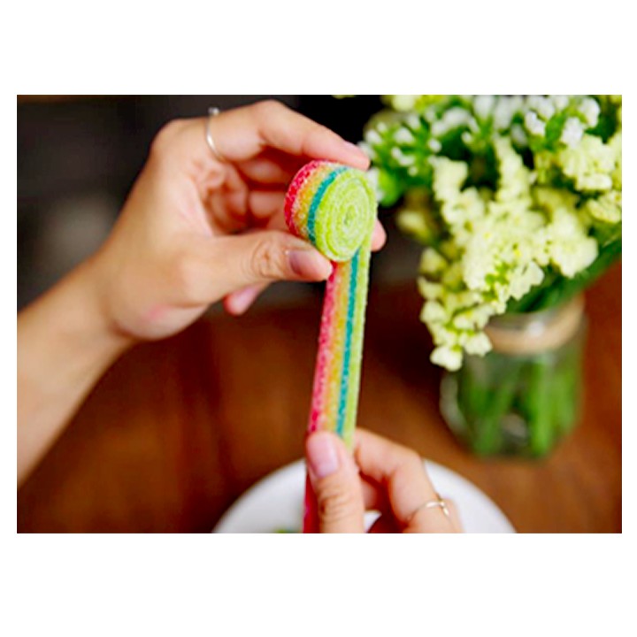 10 Kẹo dẻo chupa chups cầu vồng hương trái cây