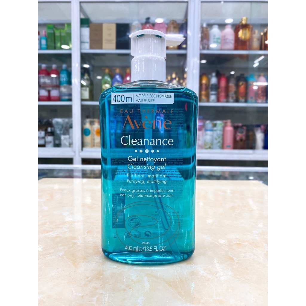 Sữa Rửa Mặt Dạng Gel Dành Cho Da Dầu Mụn Avène Cleansing Gel 400mL