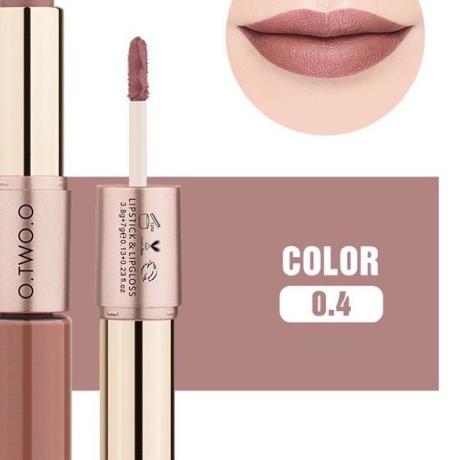 (hàng Mới Về) Son Kem Lì 2 Trong 1 Mã 11.11 Code-764 O Two O