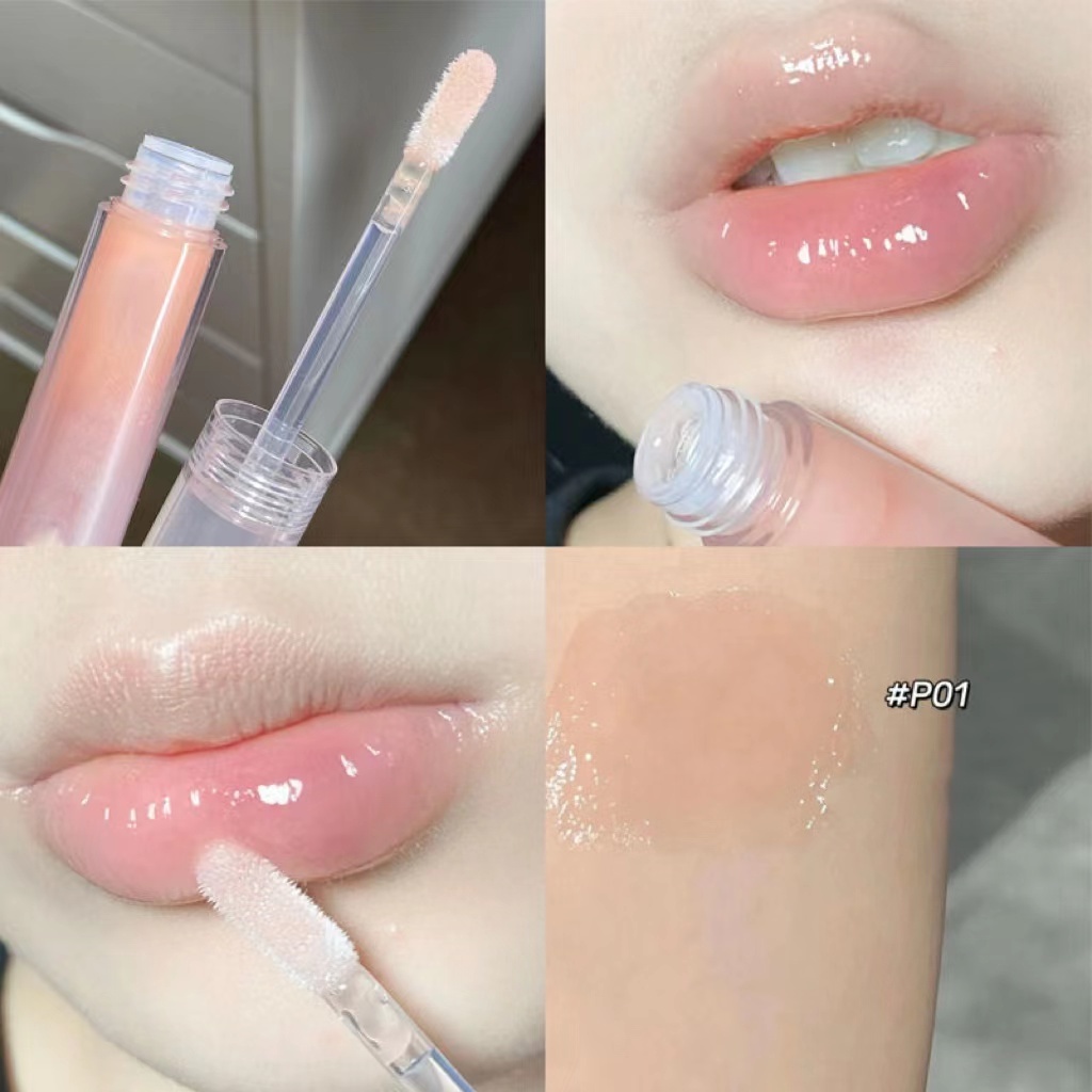 HERORANGE Son Dưỡng Môi Dạng Lỏng Lâu Trôi Chứa Vitamin Tự Nhiên Hương Nước Trái Cây ruiyan