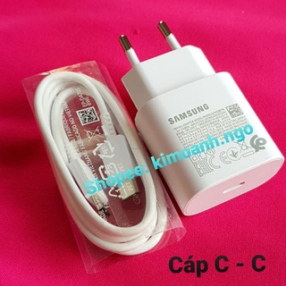 Sạc Nhanh 25W Samsung Note10 | Note10+ | Note10 Lite | Note20 | Note20 Ultra | Note20 Ultra 5G... Mới 100%.