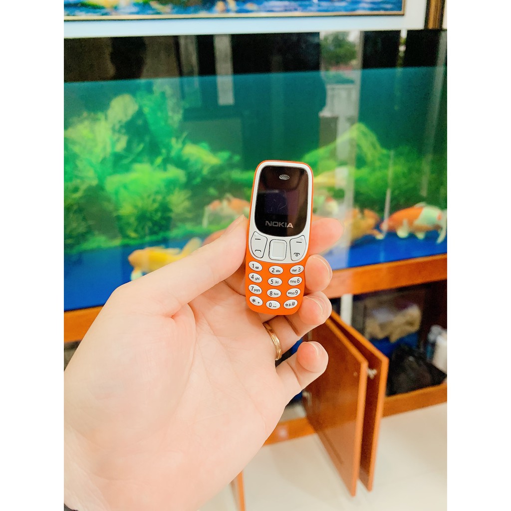 [SIÊU XINH😍] Điện Thoại mini siêu nhỏ 2 sim –  THAY ĐỔI GIỌNG NÓI - 2 SIM 2 SÓNG NGHE GỌ