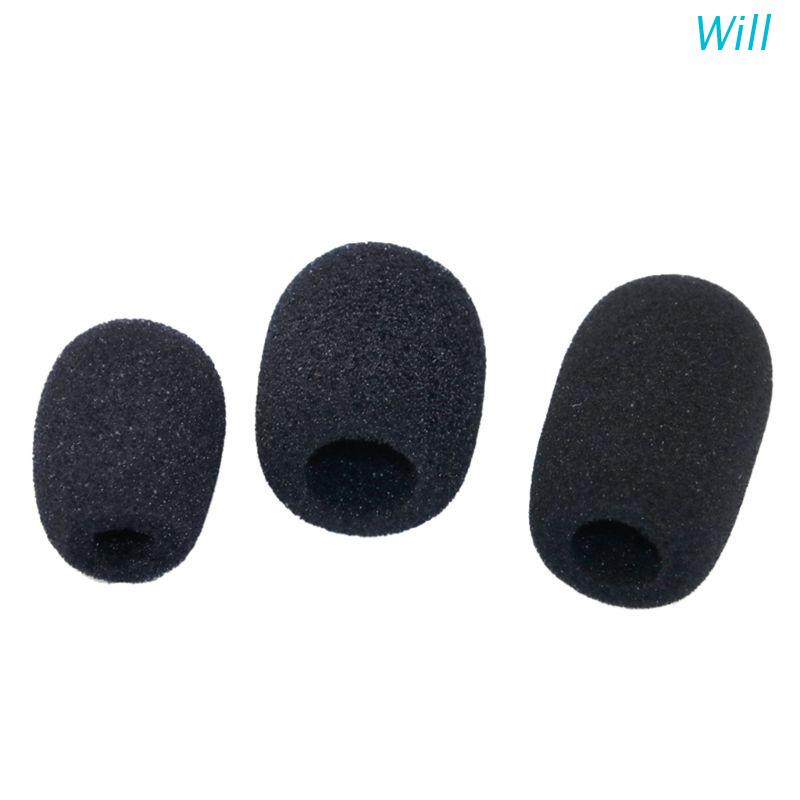 Set 10 Vỏ Bọc Bảo Vệ Micro Bằng Bọt Biển Tiện Dụng