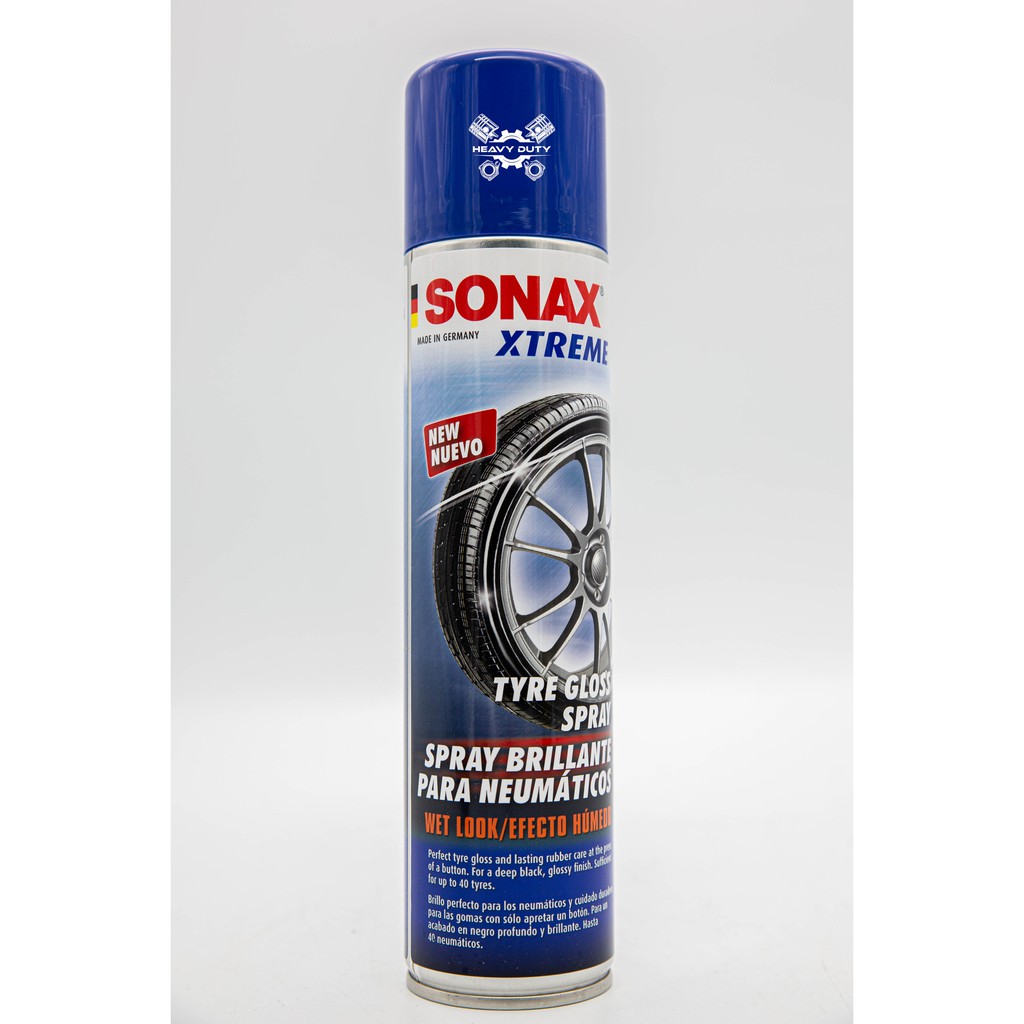 Chai Xịt Làm Bóng Và Bảo Dưỡng Vỏ Xe - Sonax Xtreme Tyre Gloss Spray 235300 400ml