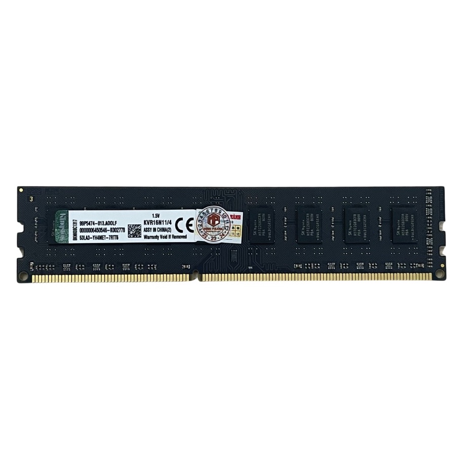 Ram Kingston 4GB - 8GB Bus 1600 Bảo hành 3 năm dùng cho PC hàng new