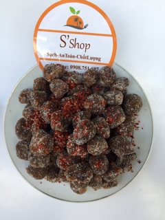 Me xí muội ớt cay 500g