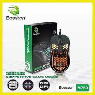 Chuột gaming máy vi tính m750 led rgb chuột dây game thủ chuyên game laptop pc cao cấp
