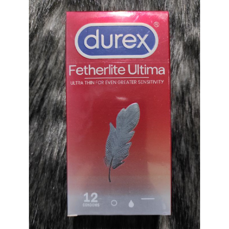 [Hộp 12 bao] Bao cao su Siêu mỏng Durex  Fetherlite Ultima