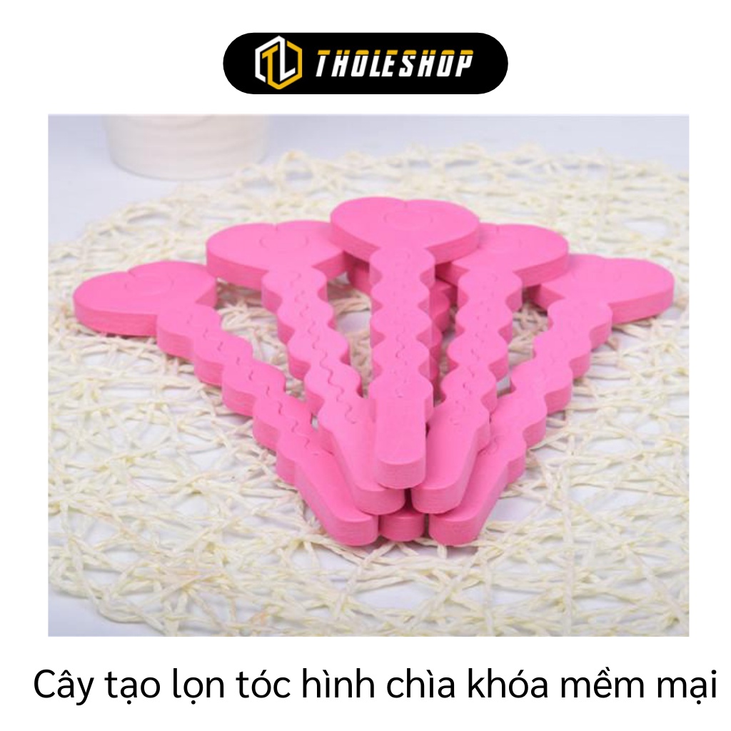 Lô Uốn Tóc - Bộ Uốn Tóc Chìa Khóa, Cây Tạo Lọn Tóc Mềm Mại, Không Hư Hại Tóc 5690