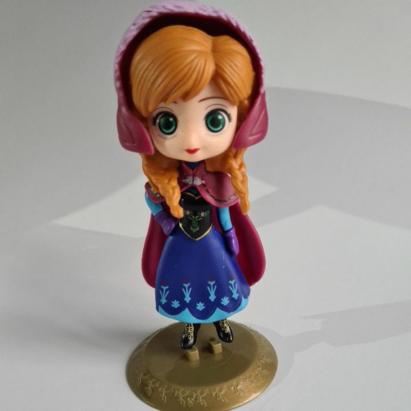 phụ kiện trang trí bánh - 01 Búp bê Anna nhựa cao 16cm
