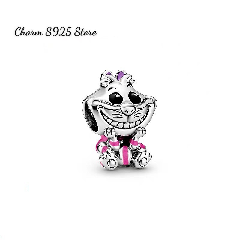 charm pan disney mặt cười bạc s925 cao cấp