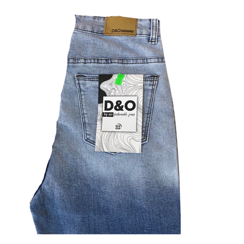 [ Size Đại 60kg-95kg ] Quần Dài Jean xanh loang/xám loang- Lưng  Cao - Co Giãn Mạnh [Size To 32~36]