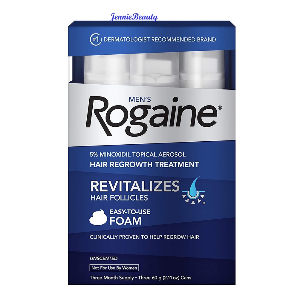 Kem mọc tóc Nam Rogaine Minoxidil 5% Foam For Men 60ml