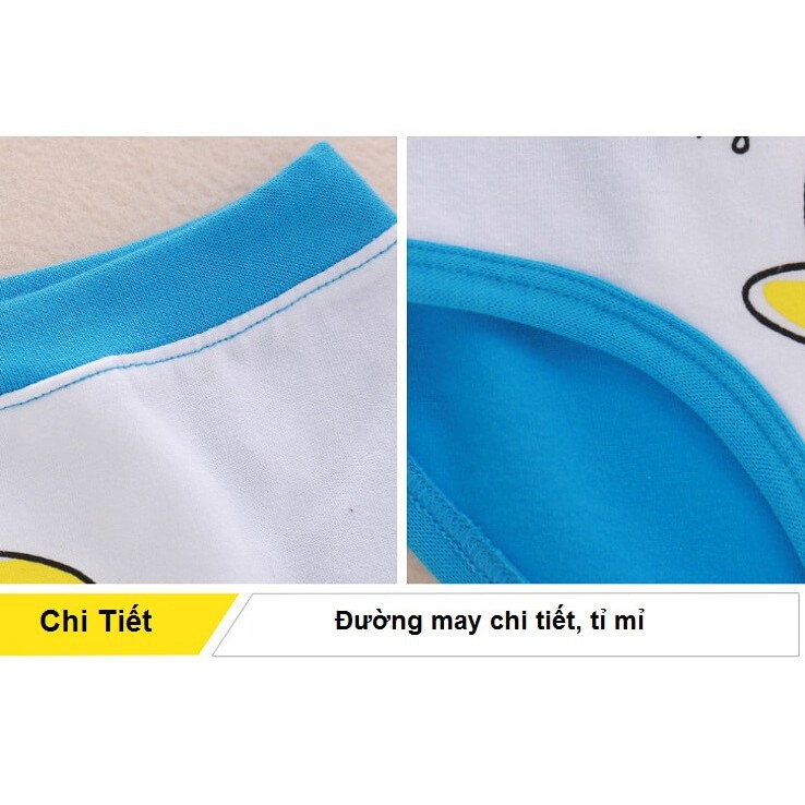 Combo 2 quần lót cho bé trai bé gái size từ 2 đến 8 tuổi chất cotton mềm mịn họa tiết ngộ nghĩnh